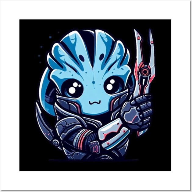 Garrus Vakarian Wall Art by ezral